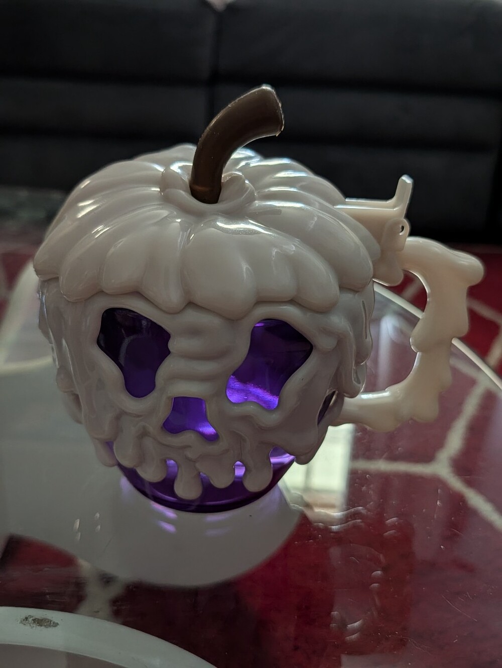 Disney Parks Exclusive Purple And White Poison Apple Mug